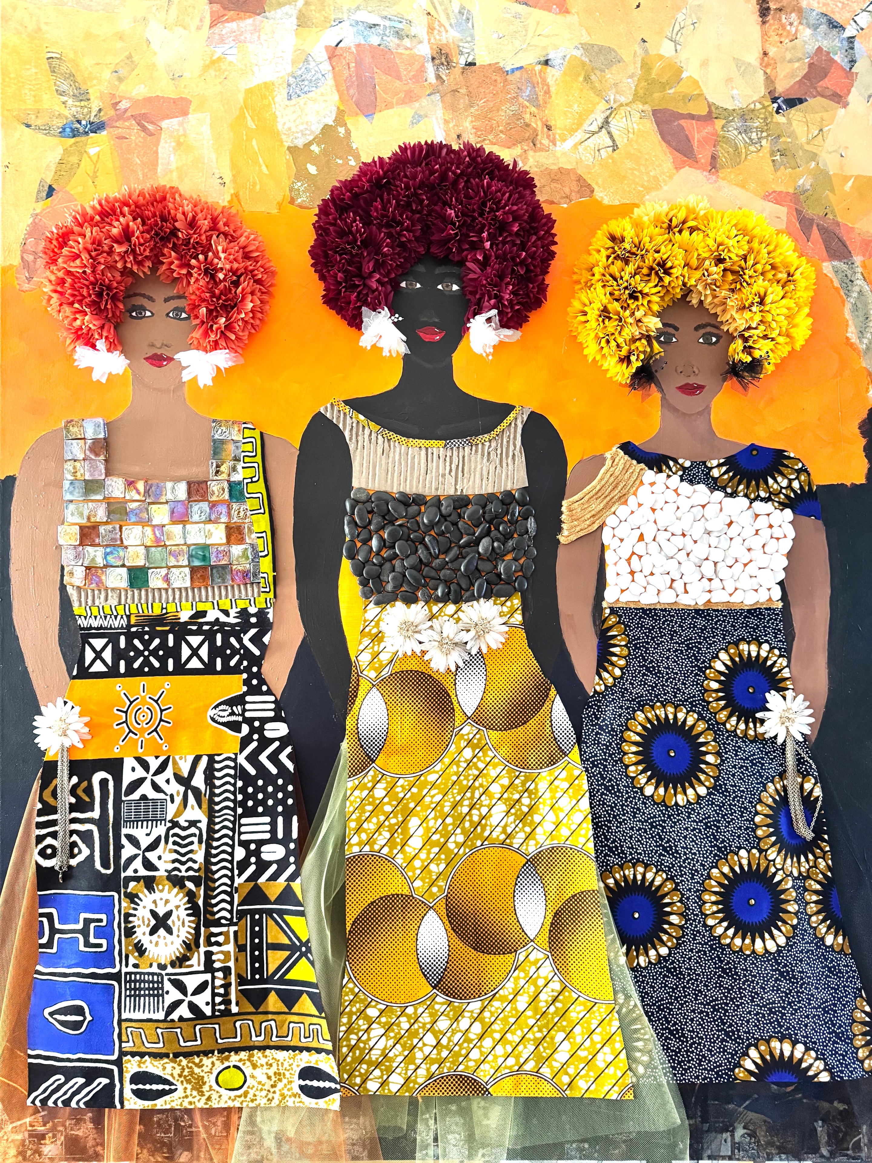 TribeFecta — Mixed media collage